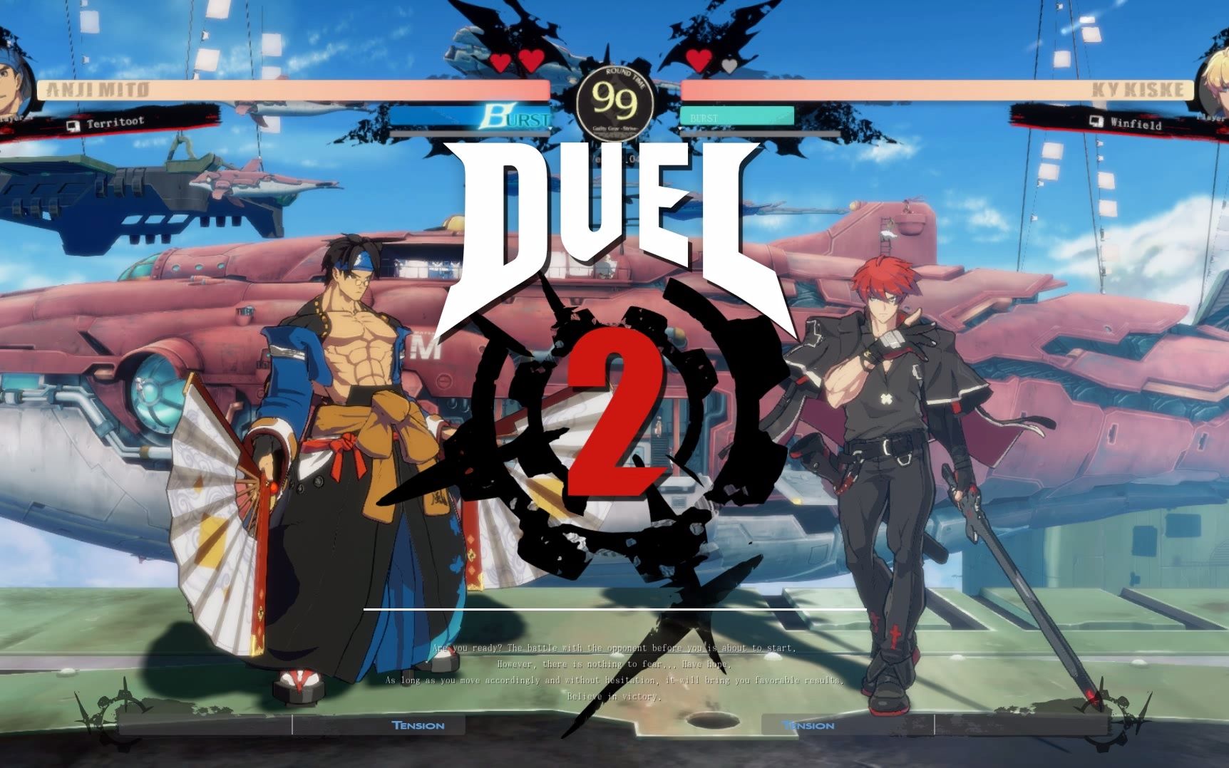 罪恶装备 ky vs anji