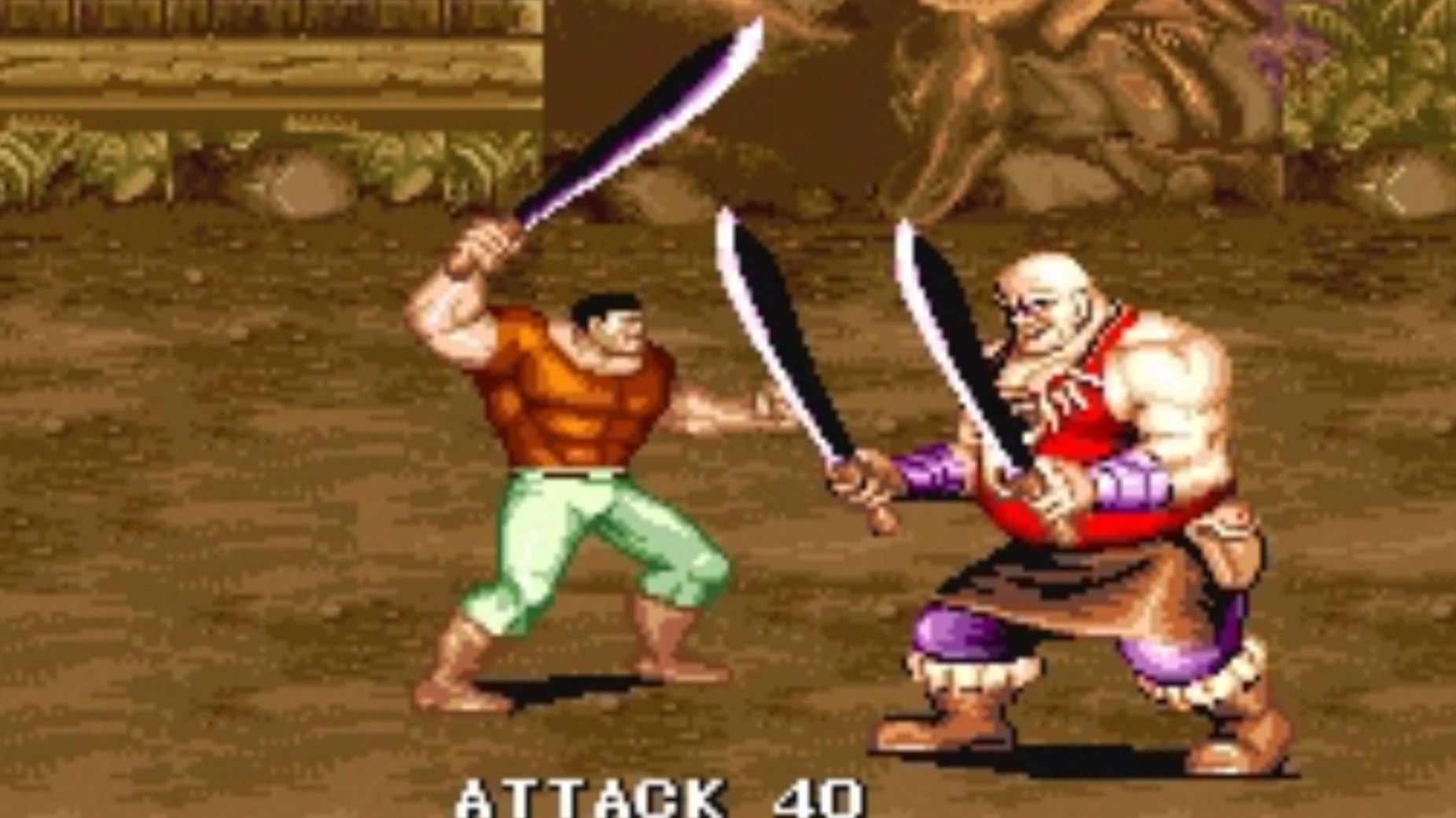 恐龙快打麦斯举起了两米长大刀