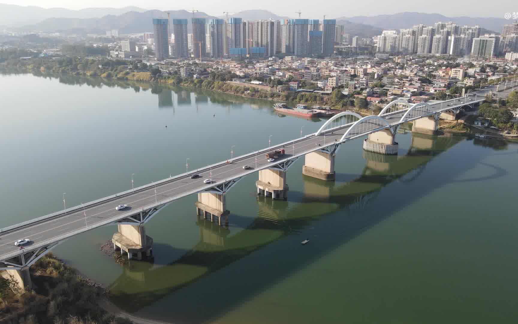 惠州博罗东江大桥图片