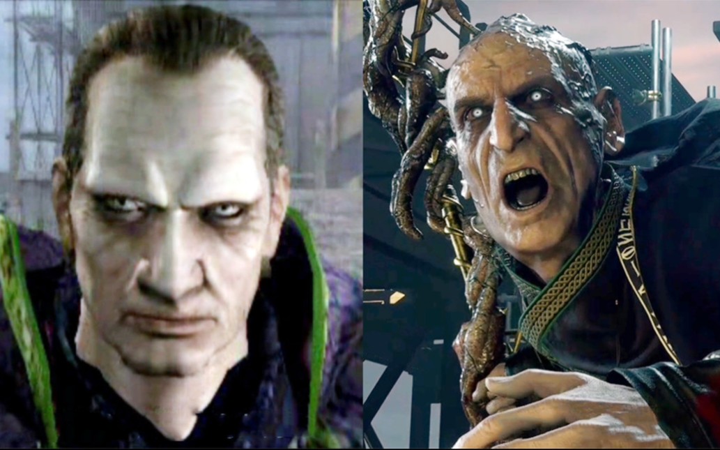 生化危机4 萨德勒变身对比