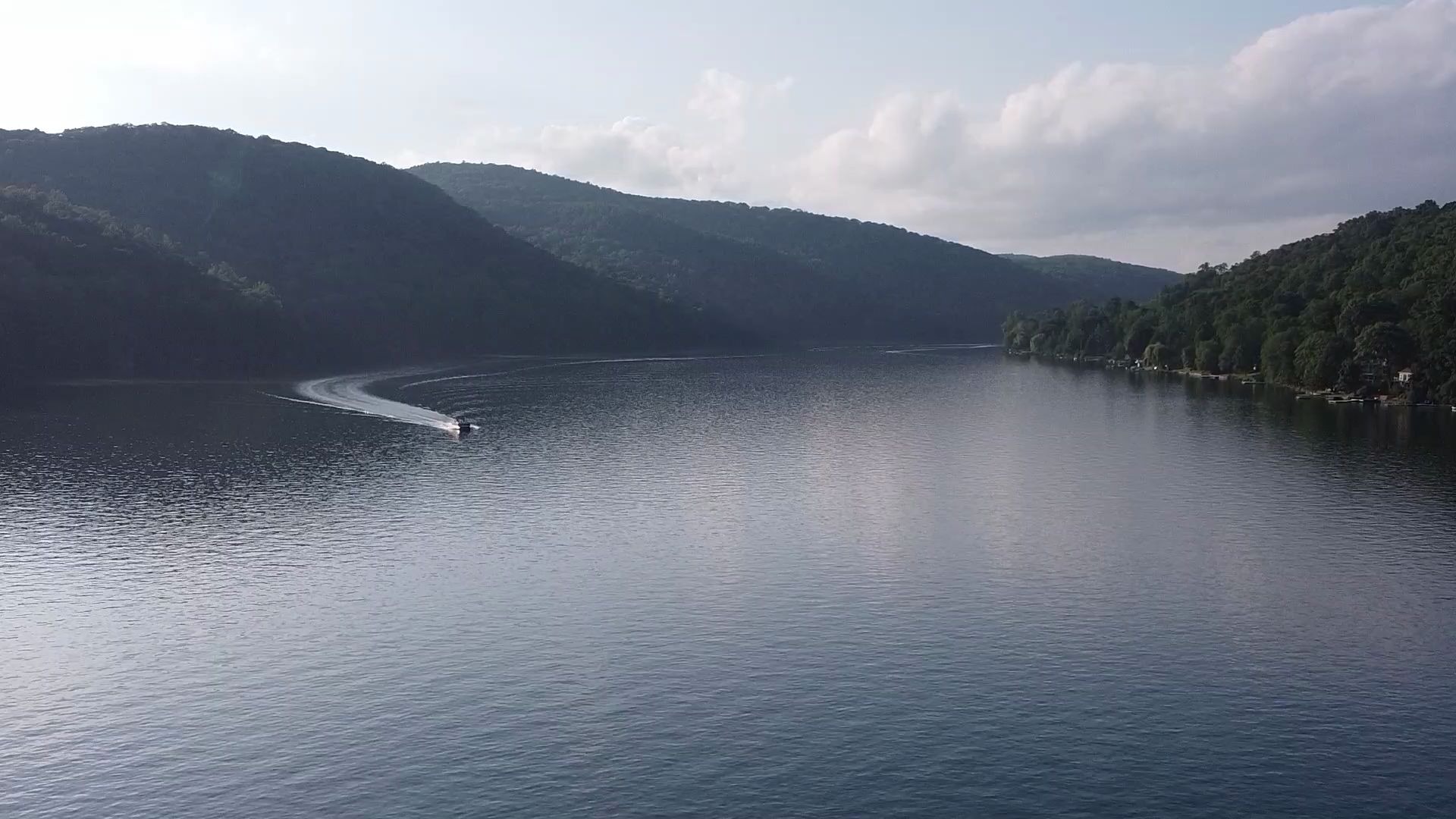 [图]家边的夏日湖景 大疆御Mavic Mini无人机航拍