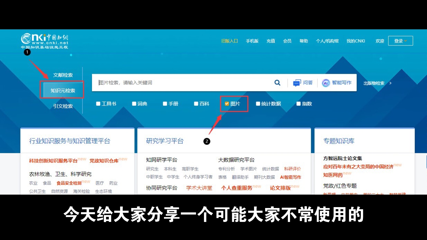 中国知网的搜图功能,你了解吗?哔哩哔哩bilibili