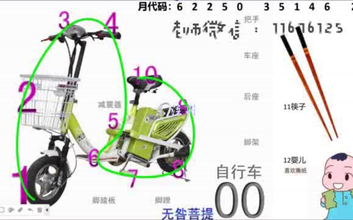 大脑日历1010000年万年历展示(6)超级记忆力如何记单词哔哩哔哩bilibili