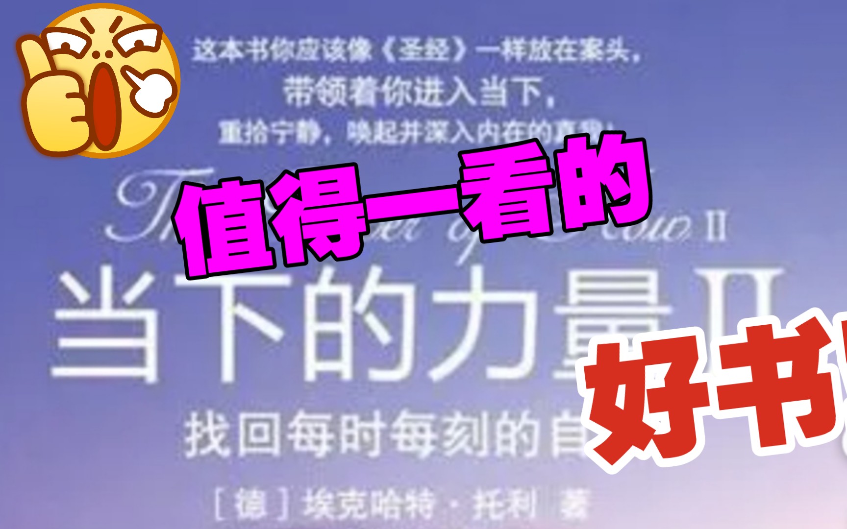 读书分享:《当下的力量》哔哩哔哩bilibili