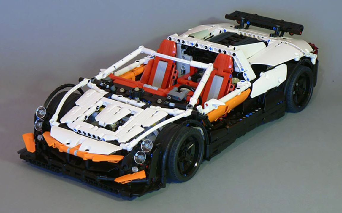 lego乐高technic科技系列mocupdatedsimplesupercar兰博基尼