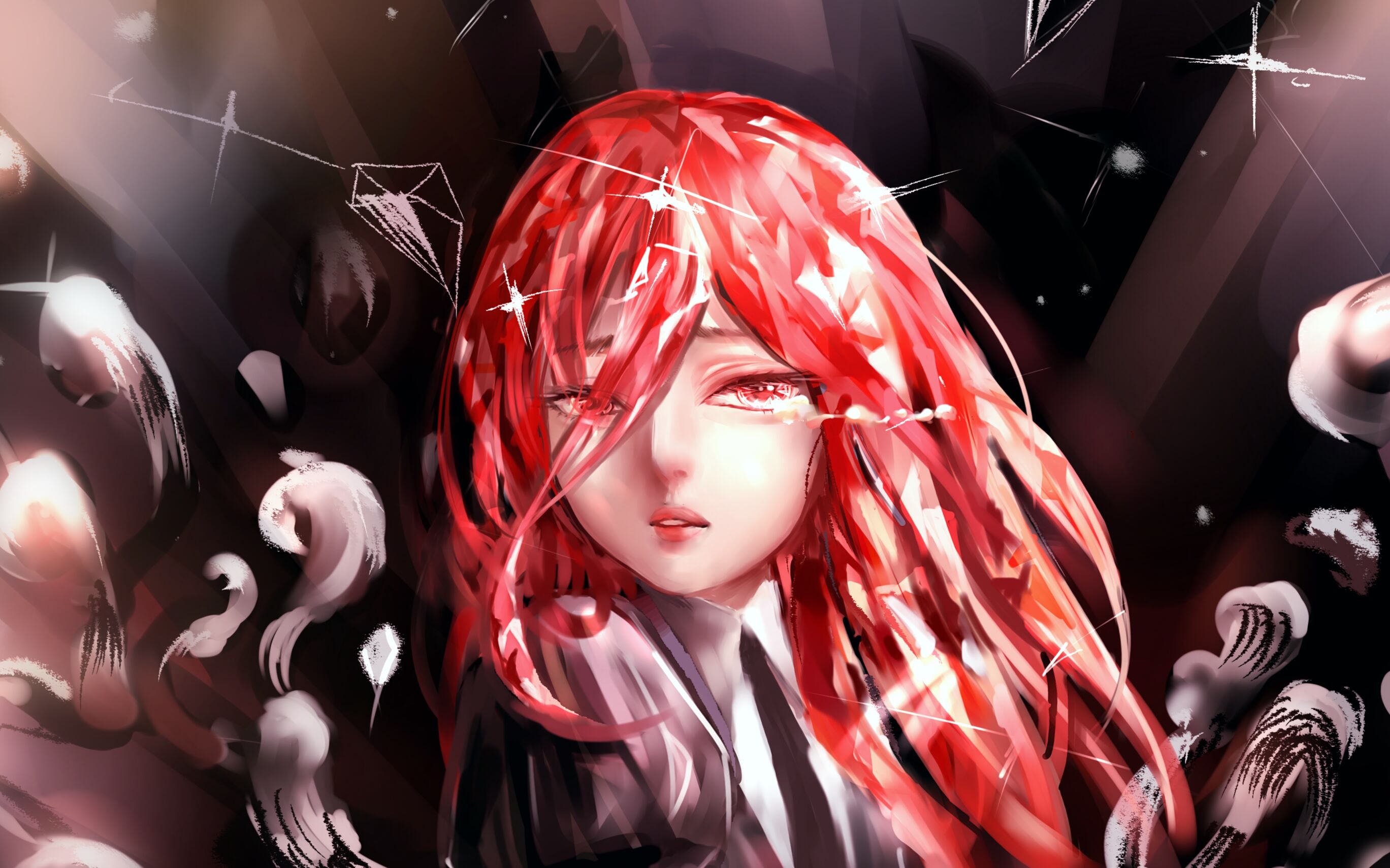 sai板绘厚涂宝石之国涂一只辰砂