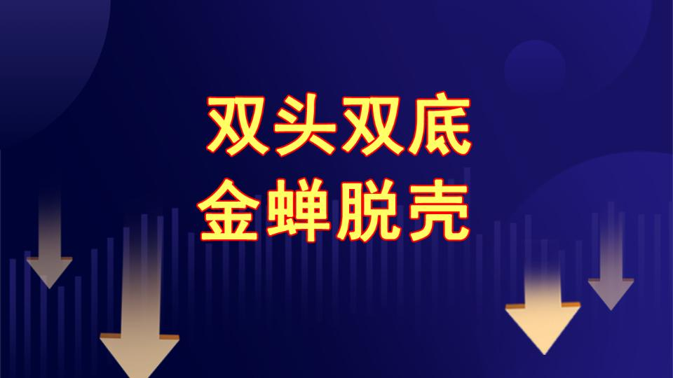 [图]双头双底形态金蝉脱壳双重顶3 【期货技术学习】