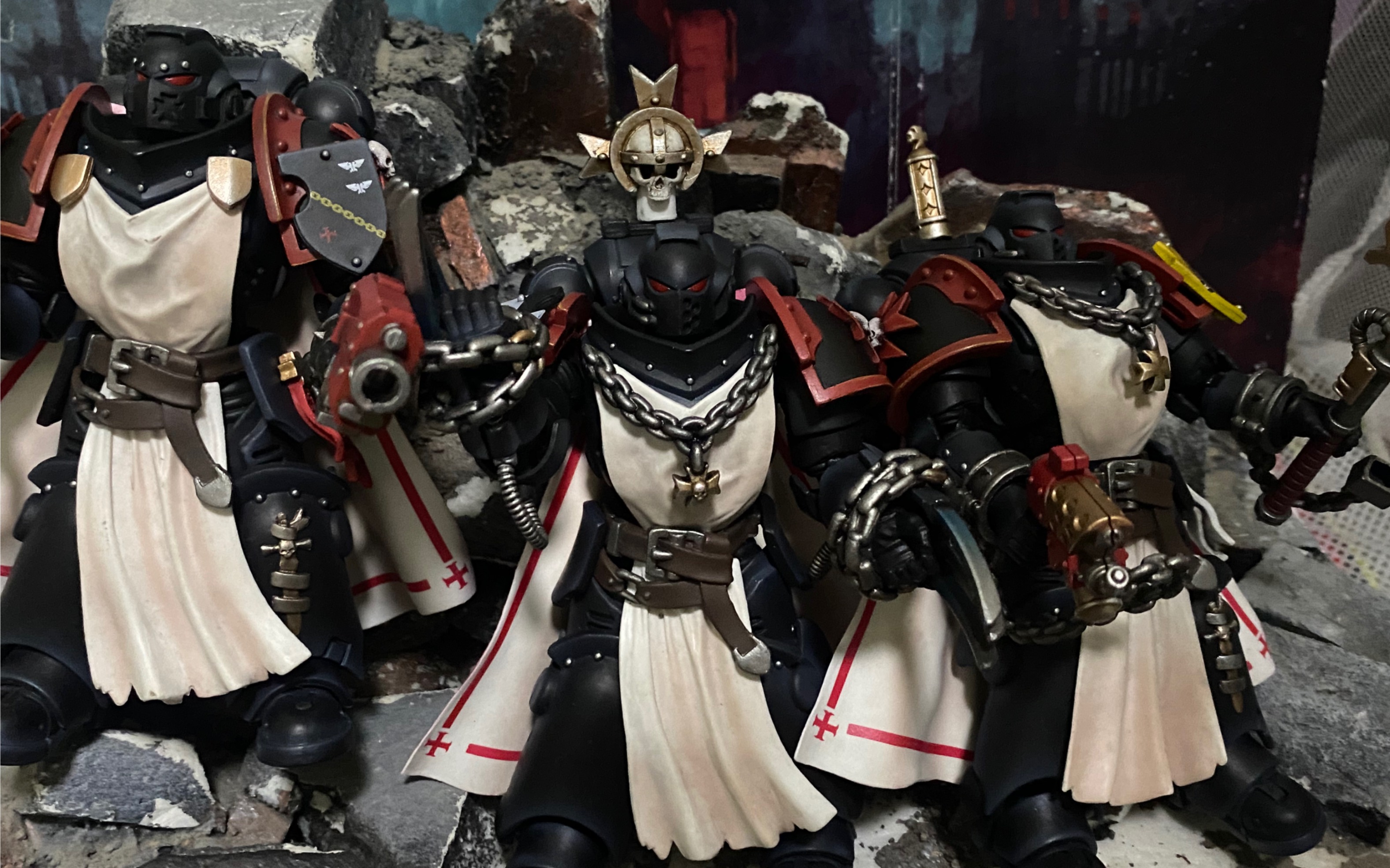 半仙测评之暗源战锤40k黑色圣堂圣剑兄弟会