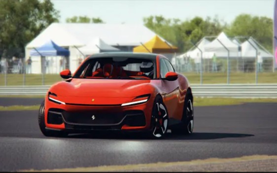 新法拉利 puresangue 2024 top gear 测试