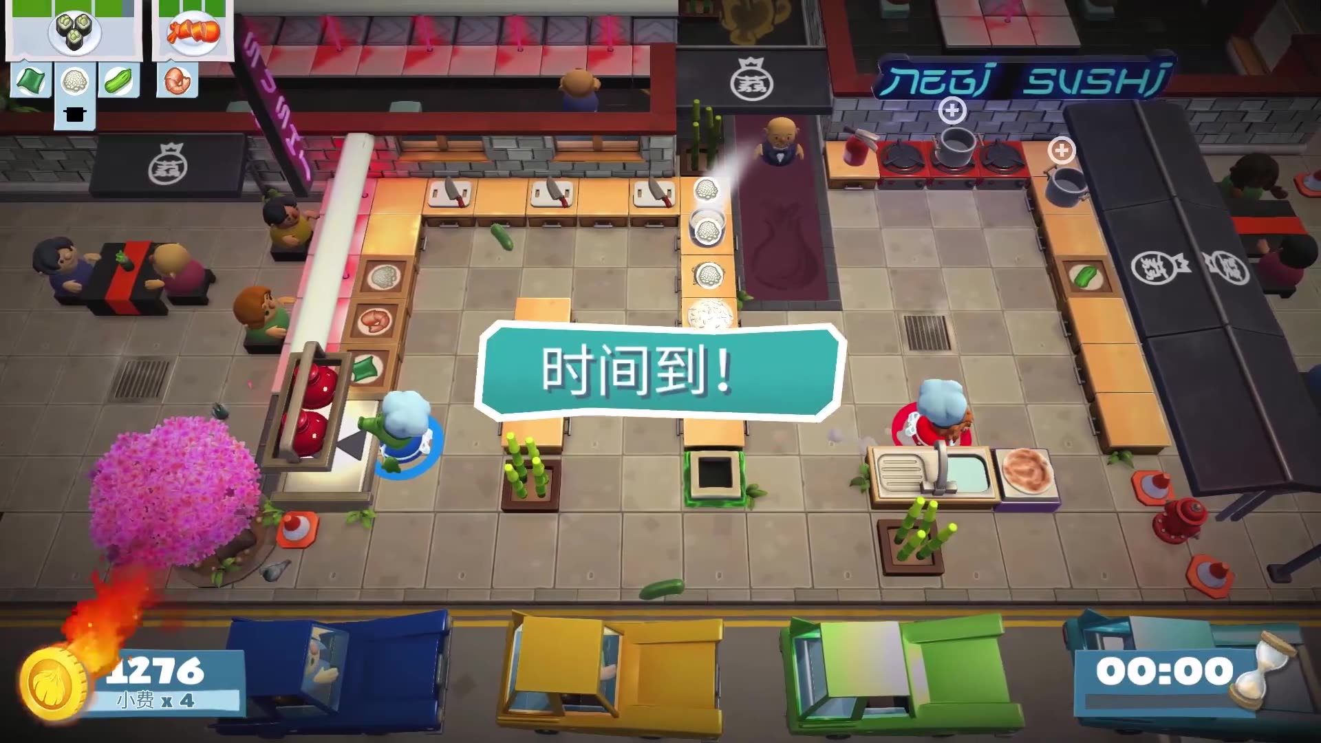 overcook2双人模式四星挑战通关视频