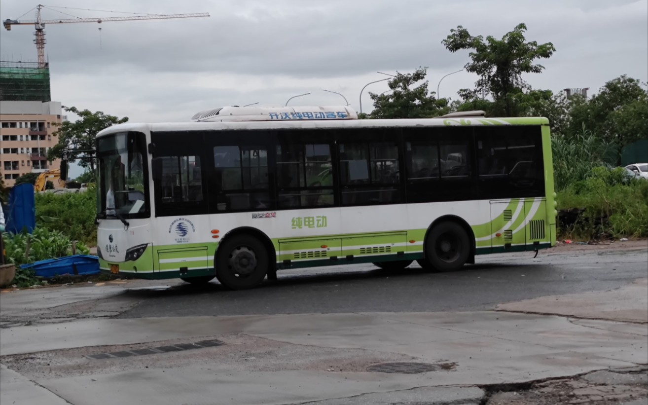 佛山顺德公交321路手持pov原声原速(广珠城轨容桂站→御海东郡)前置