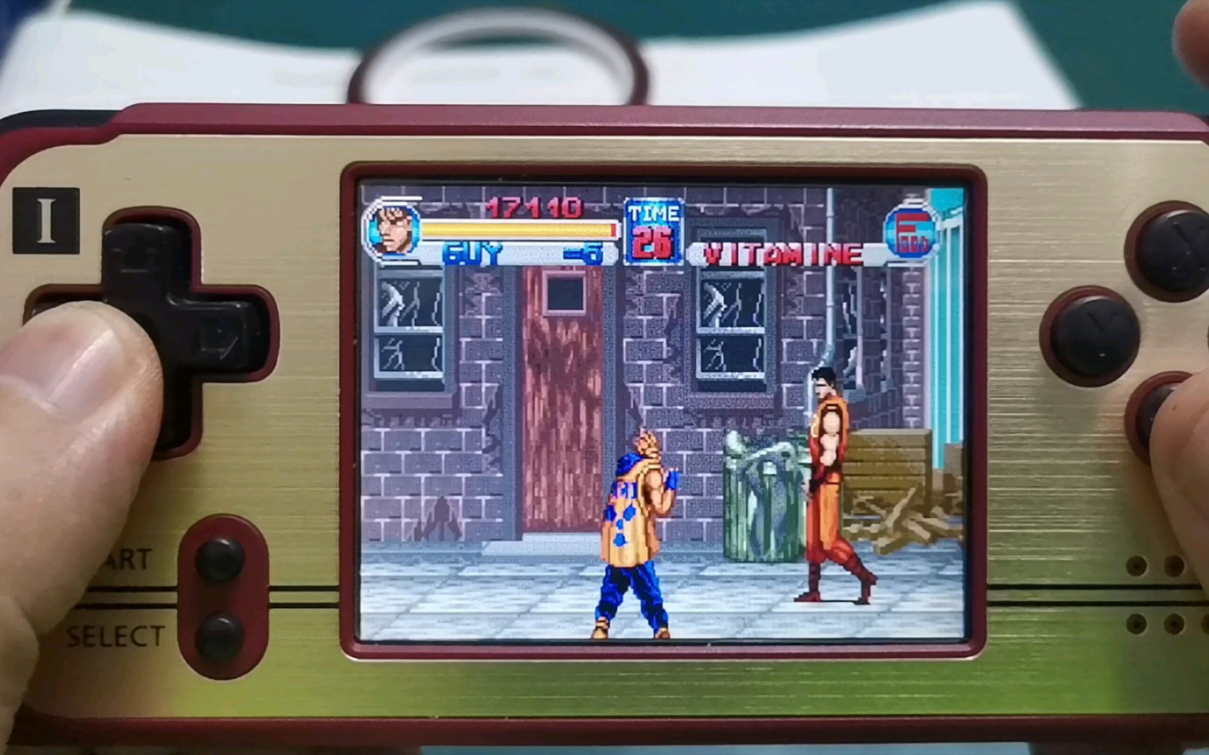 gba游戏0083–快打旋风one