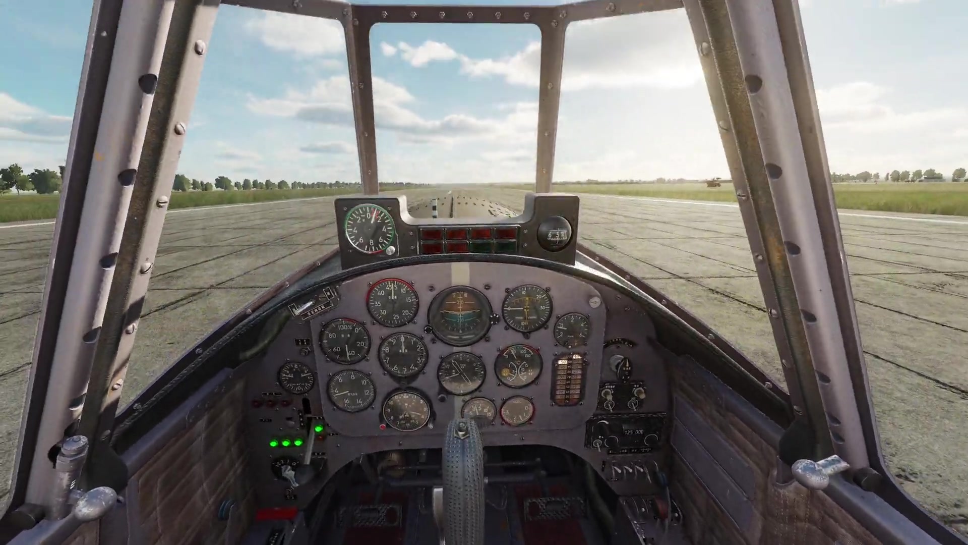 今年的新年首飞改模拟飞行了--yak-52(假装初教6)起降训练