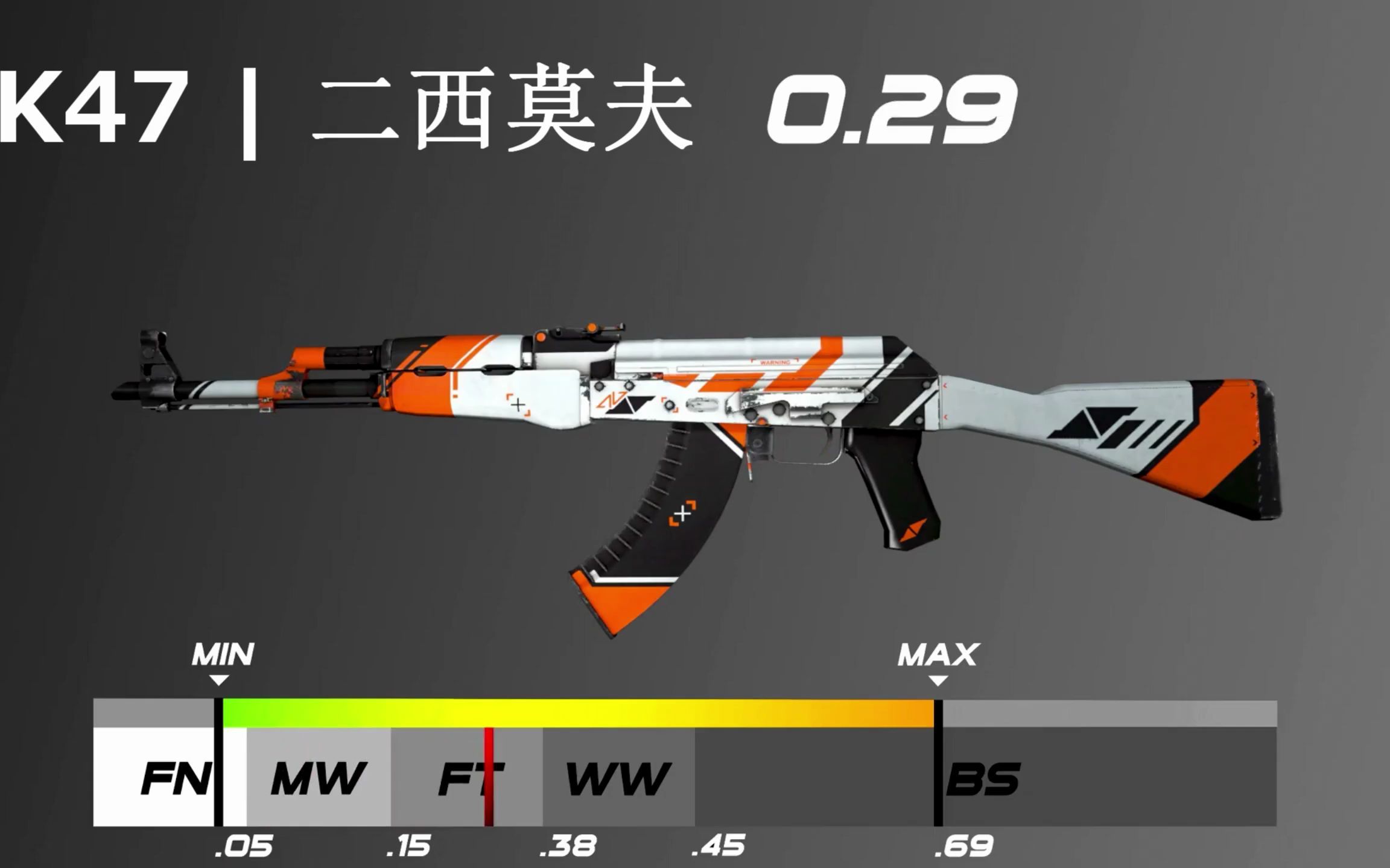 csgo二西莫夫ak模板图片