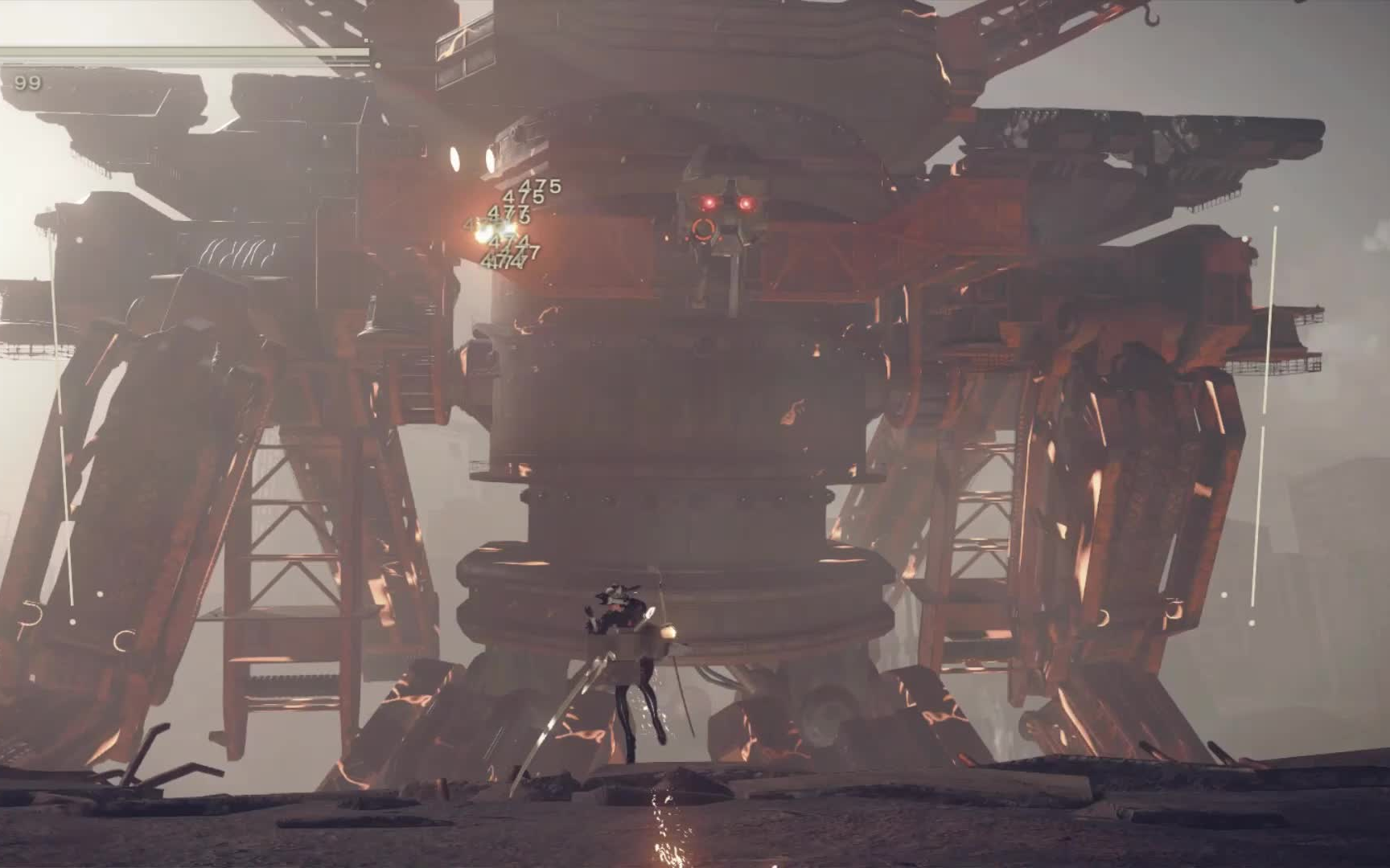 【尼尔机械纪元】最有逼格气势的boss——恩格斯