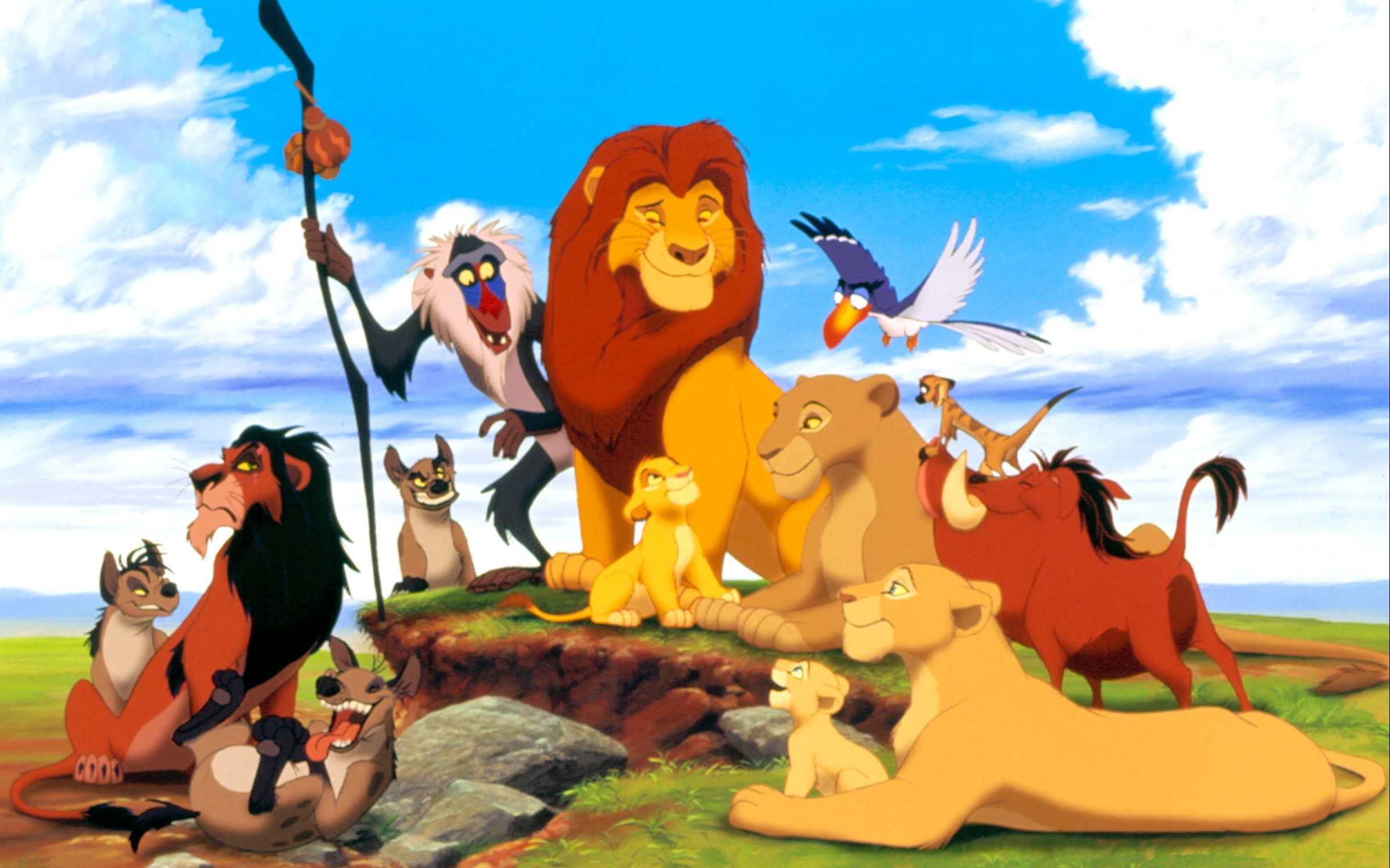 活动作品狮子王里的动物原型原来现实中它们也能负起责任