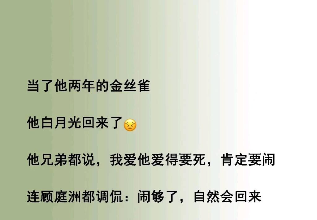 他白月光回来了,所有人都以为我要闹,但我冷漠的换上黑衣黑裤,骑上机车,在他载着白月光去接风宴的路上,对他竖了个中指.哔哩哔哩bilibili