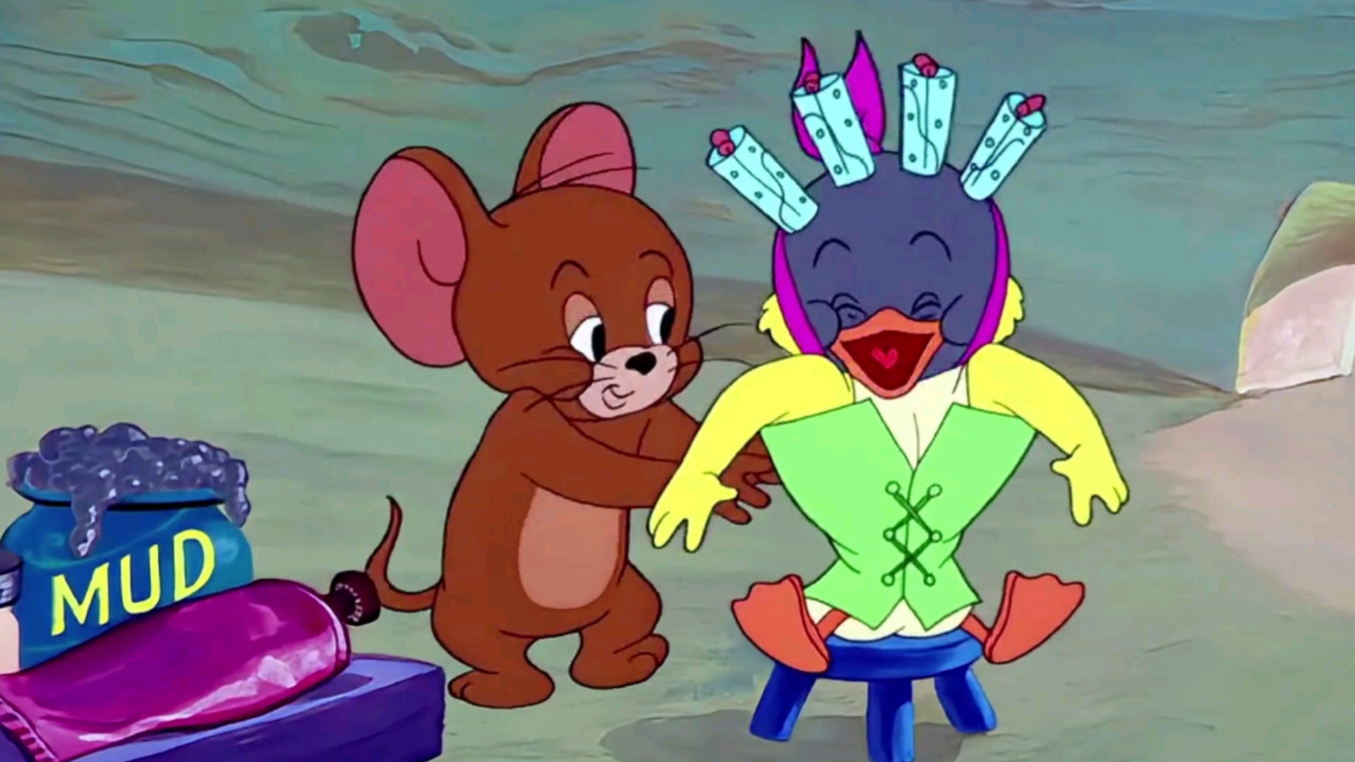 《猫和老鼠》丑小鸭因为自己的长相想不开.