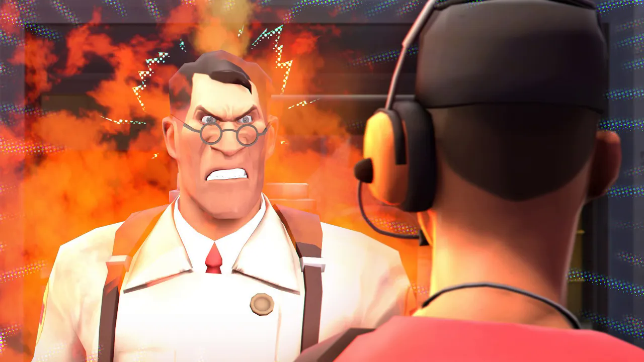 【MerlinMatt】Medic tweaking [SFM]哔哩哔哩bilibili