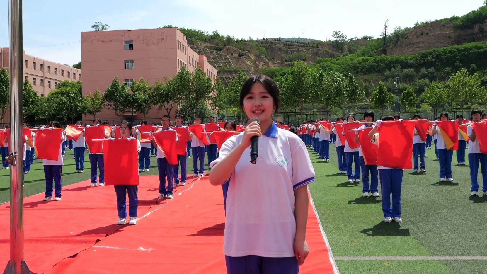 秦安一中樱花图片