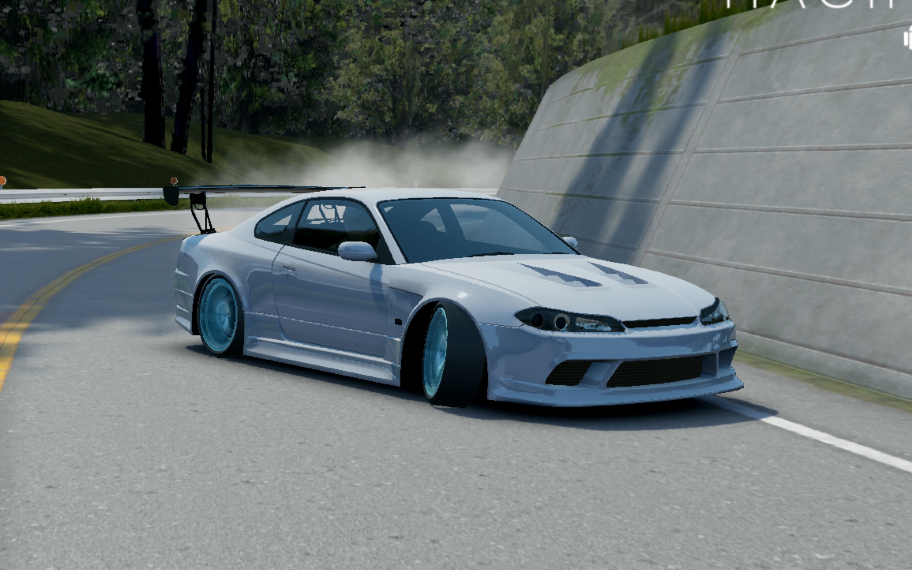 【绝对赛车】:"满辅"s15漂移