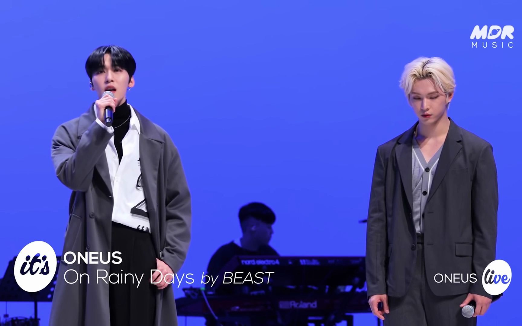 [图]【我最爱韩国乐队们cover合集】【ONEUS】“On Rainy Days (by BEAST)” Band LIVE Concert