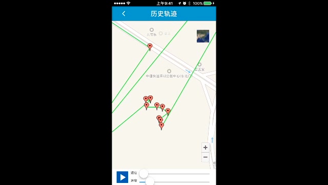 GPS追踪中通快递从深圳到苏州哔哩哔哩bilibili