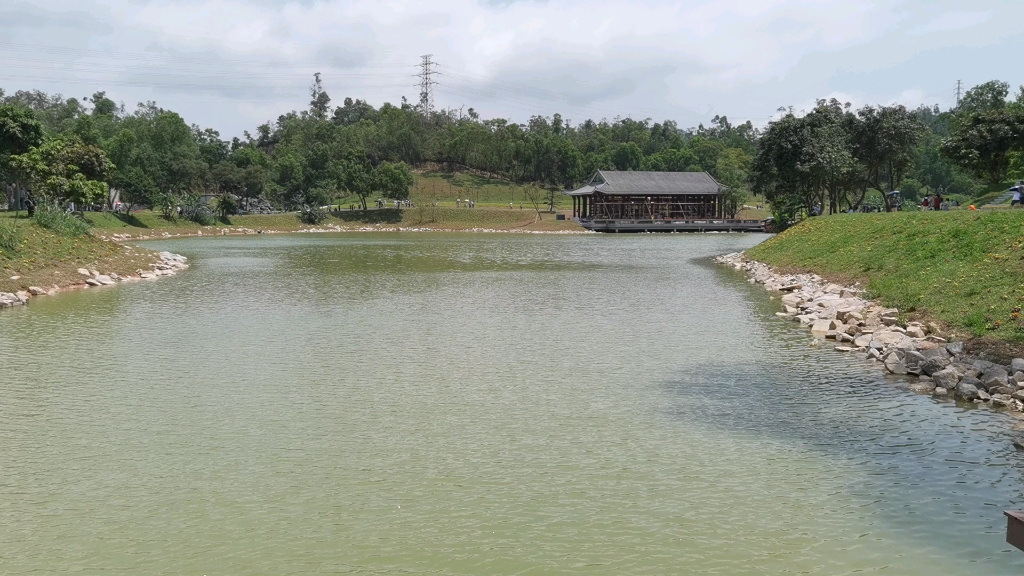 珠海香山湖公园二期游历