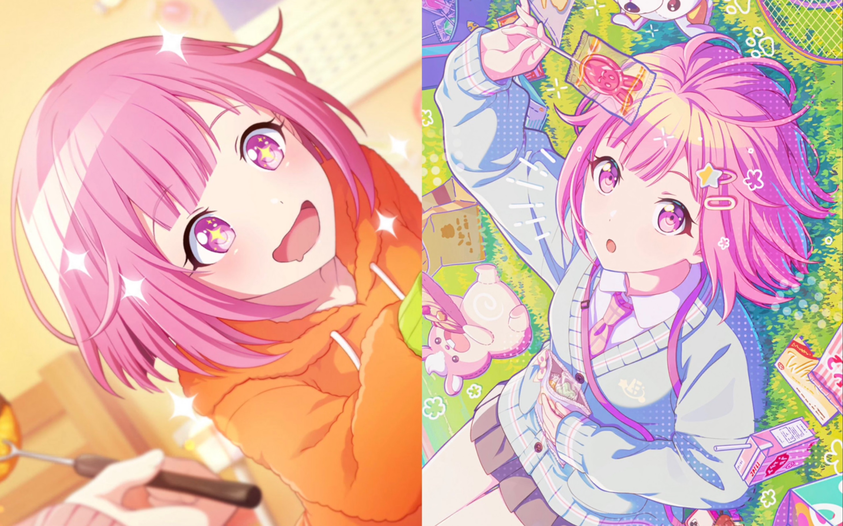 【pjsk中字】凤笑梦 三星卡面剧情前后篇 甜蜜回忆 あま91い思い出