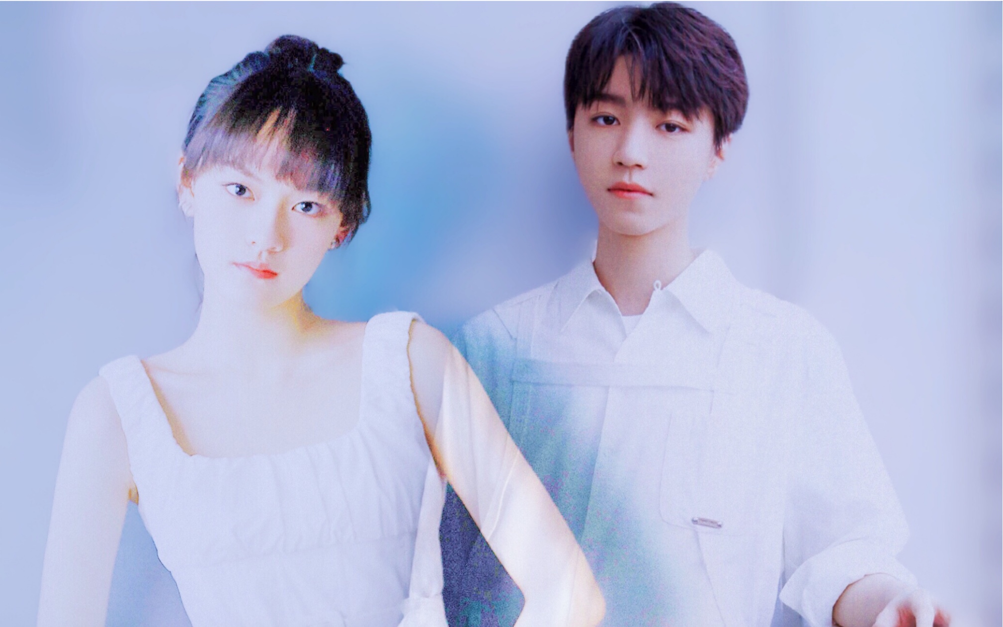 王俊凯×文淇 可爱深红爱浅红_哔哩哔哩 (゜-゜)つロ 干杯~-bilibili