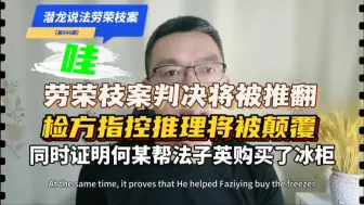 Download Video: 哇！劳荣枝案四起案件将被推翻，检方指控推理将被彻底颠覆