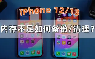 Download Video: 【iPhone12/13】内存不足如何备份或清理数据？4个方法教你快速备份清理数据！