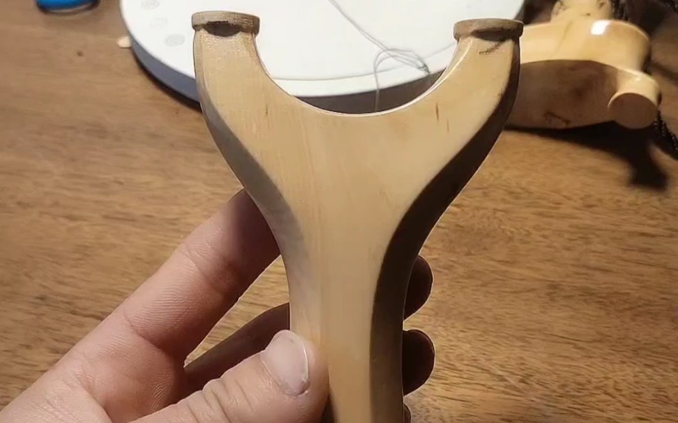 弹弓小叶黄杨八棱极品户外弹弓75弓门15弓头