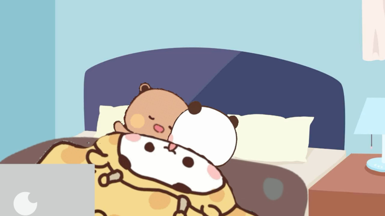 一二自己睡觉不老实,还怪布布