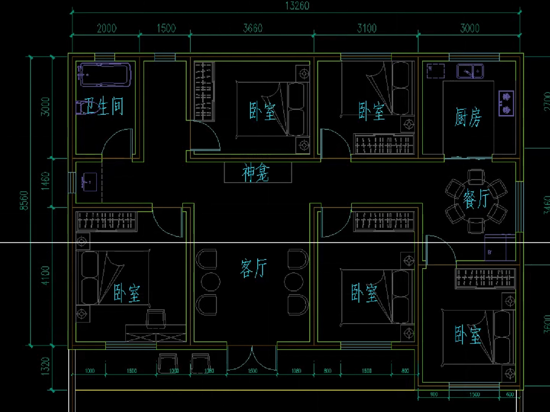 自建房户型设计案例