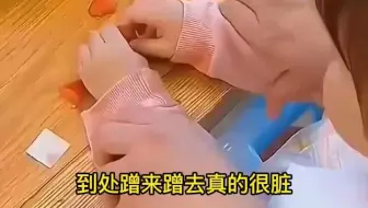 冬天再也不怕宝宝袖口脏了，这款一次性袖套 用完直接扔掉，独立包装出门