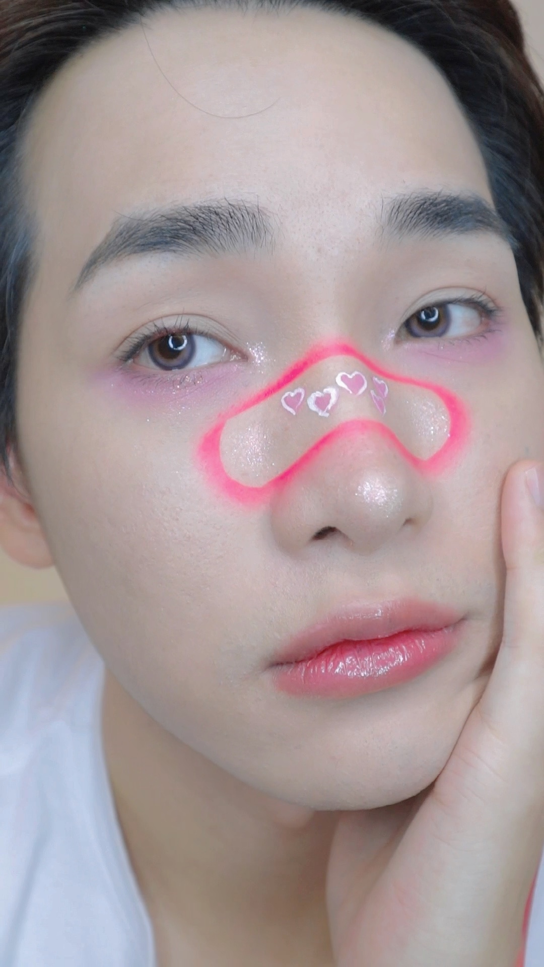 妆容分享|创可贴#化妆教程##美妆