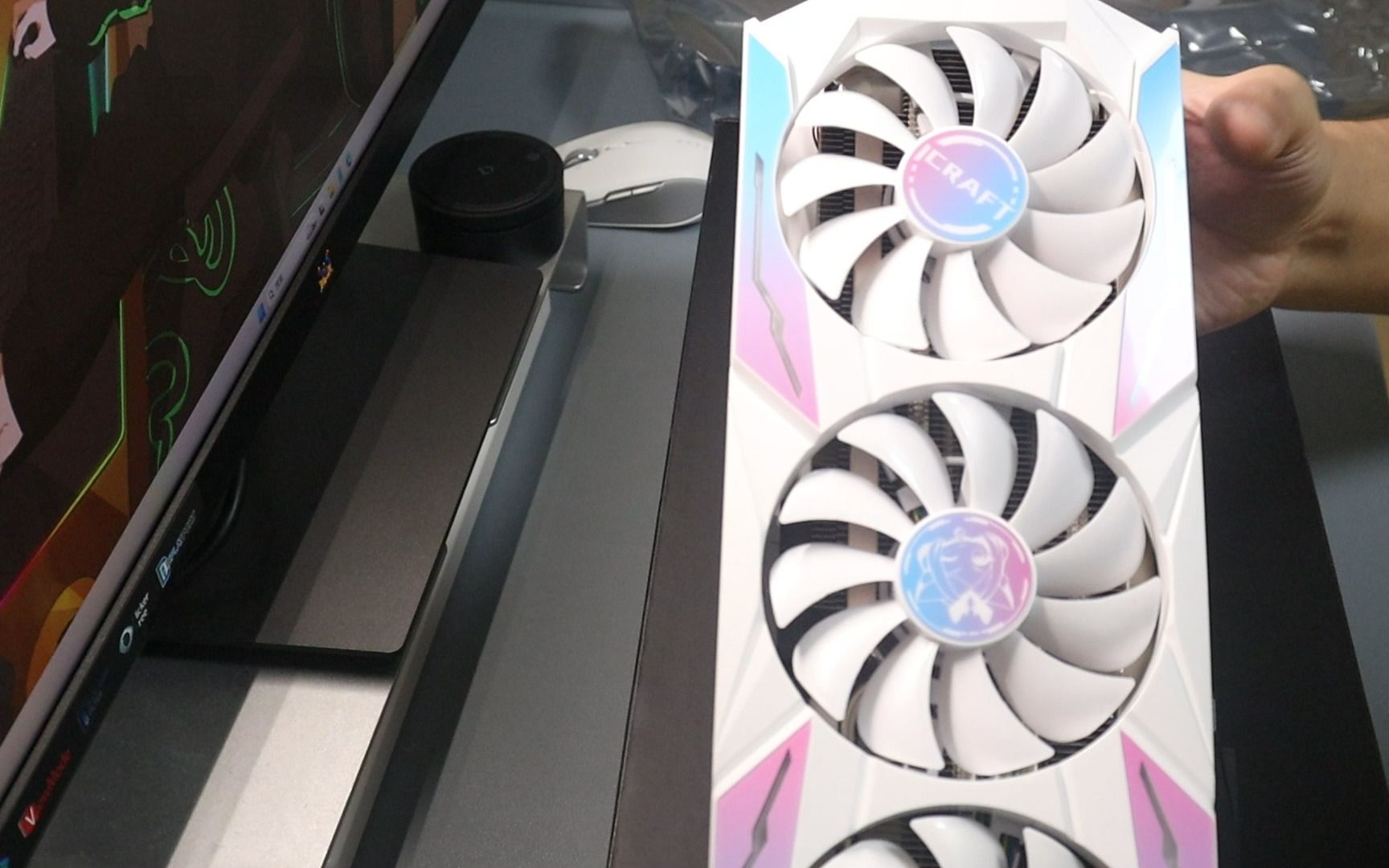 铭瑄瑷珈限定版3060ti g6x开箱