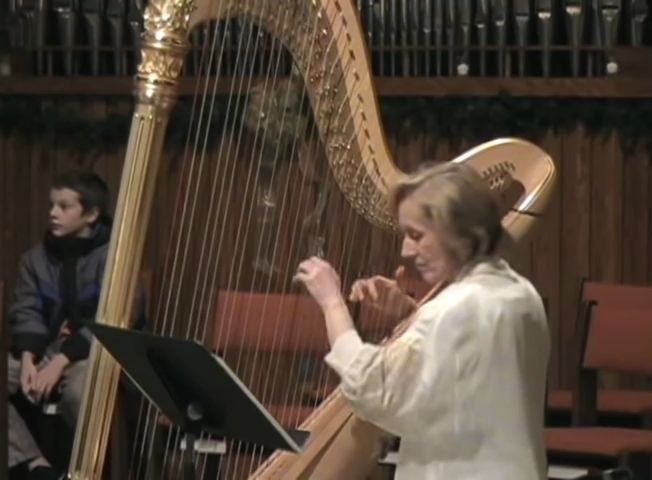 [图]最最好听的绿袖子 竖琴 Greensleeves on Harp