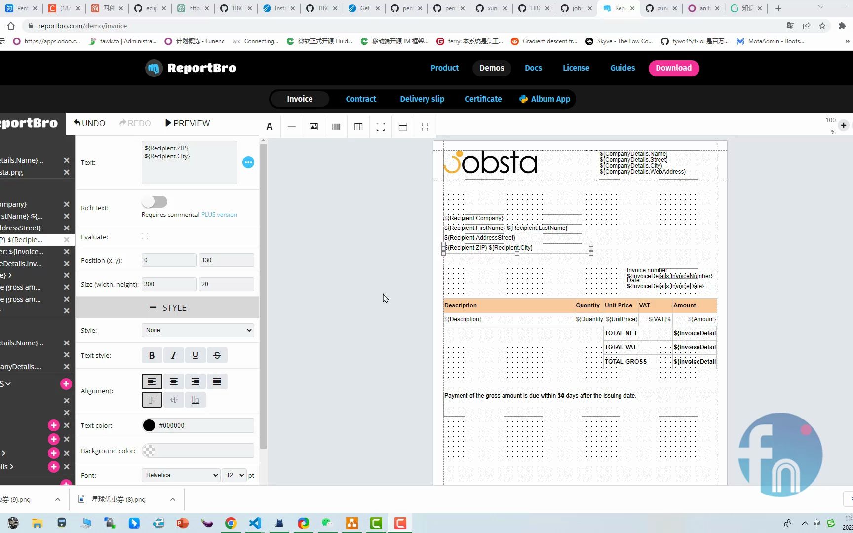 odoo集成reportbro系列之结构分析哔哩哔哩bilibili