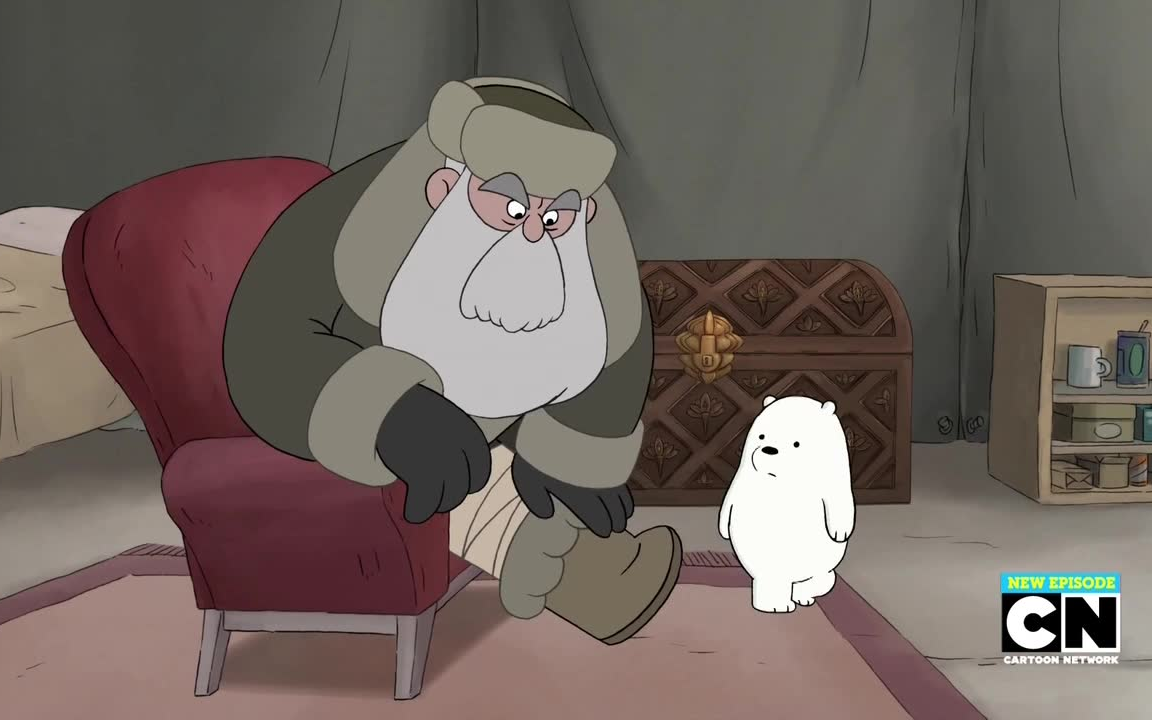 【咱们裸熊/we bare bears】白熊和尤里