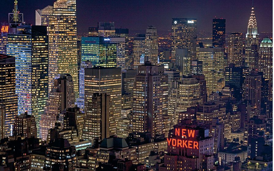 [图]全球GDP第一大都市——纽约市（市区10650亿美元）夜景-Manhattan - New York 🇺🇸