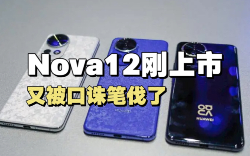 nova12上市後被噴,難到又要重演nova11se被噴到脫銷的