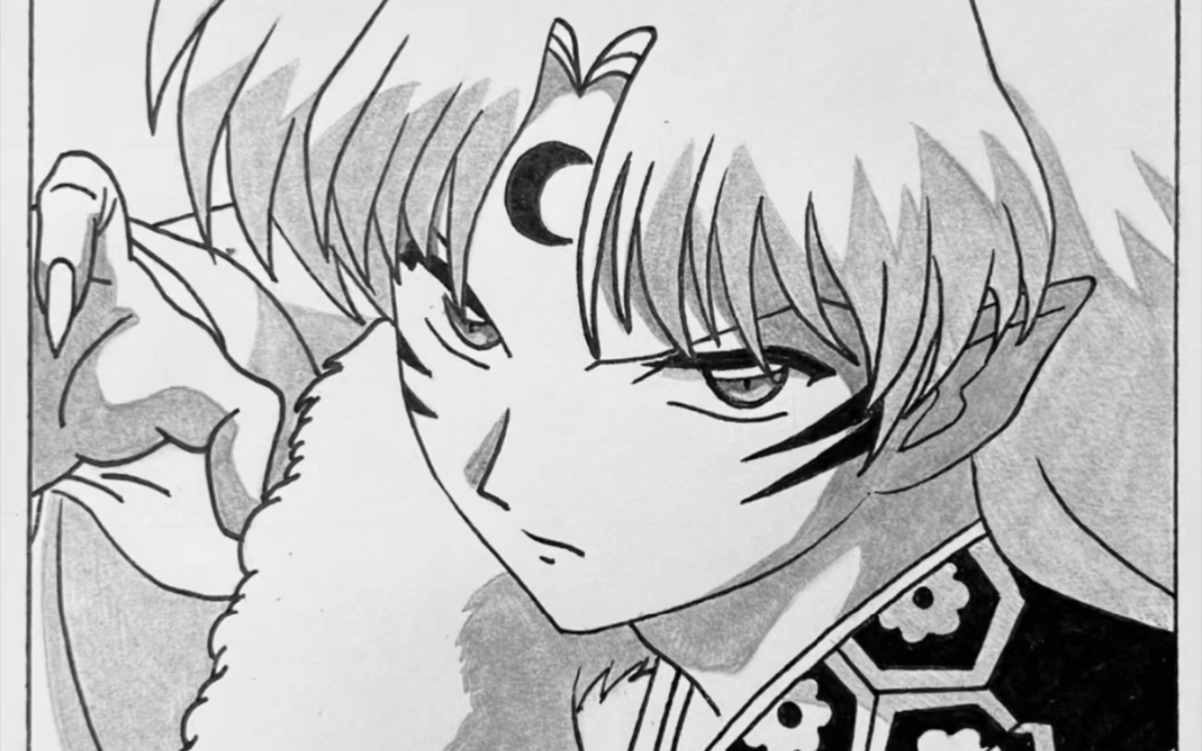 【杀生丸/素描】杀生丸殿下的绝美颜值7878