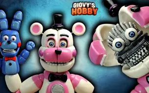 Download Video: 【FNAF】用超轻黏土制作一只FunTime Freddy！