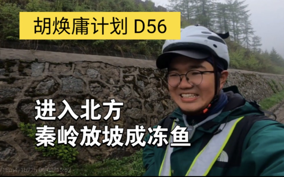 【胡焕庸计划】D56 进入北方,秦岭放坡成冻鱼哔哩哔哩bilibili