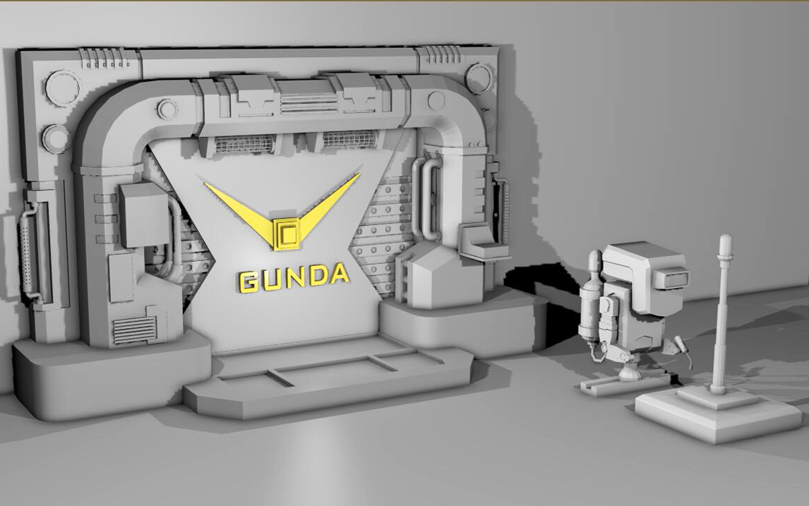 [图]3DMAX建模】机器人总动员“电焊工波力”模型建模教程，机器人总动员“瓦力”模型建模教程