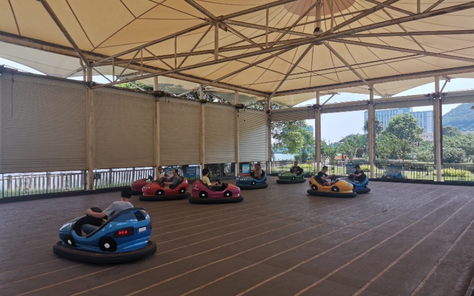 【公园打卡】达蓬山亲子乐园 童年乐趣 碰碰车 任何年龄都很友好哦