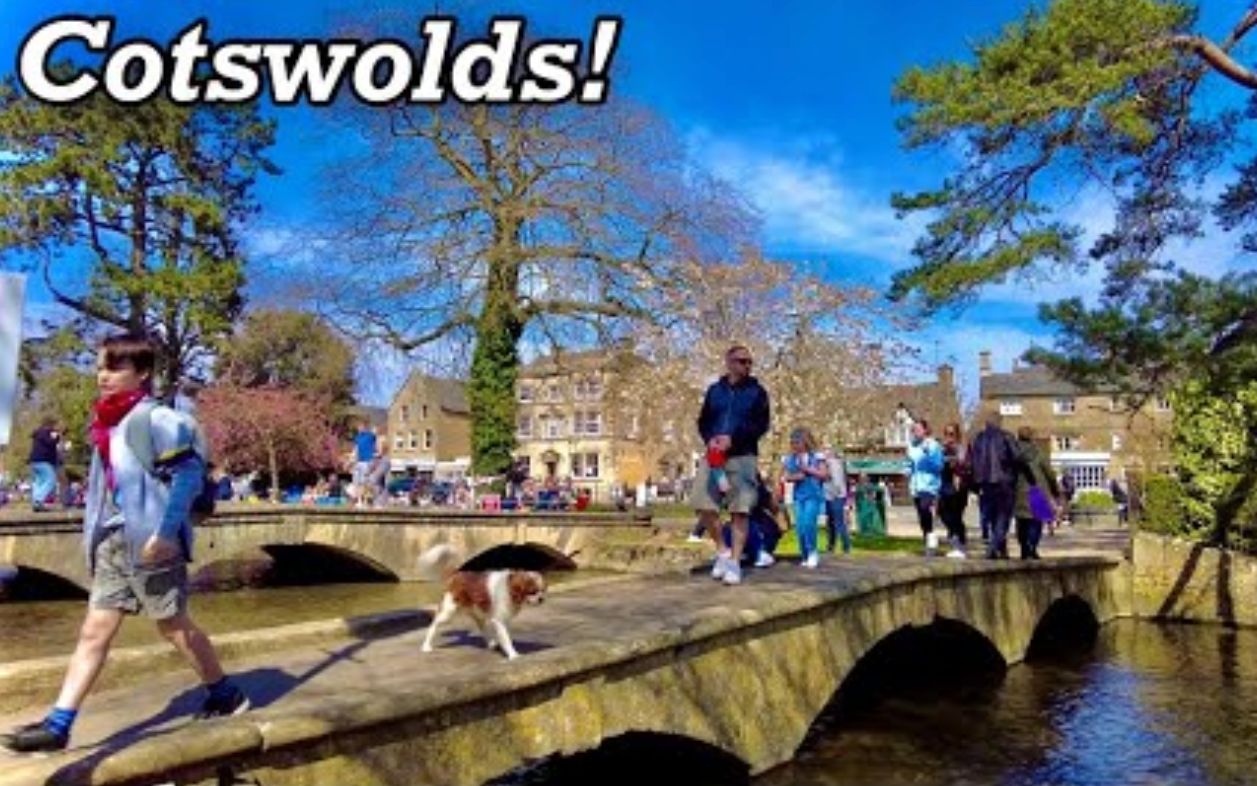 [图][4K] 英格兰最美乡村Cotswold漫步🇬🇧｜Bourton-on-the-Water Village walk in Cotswold