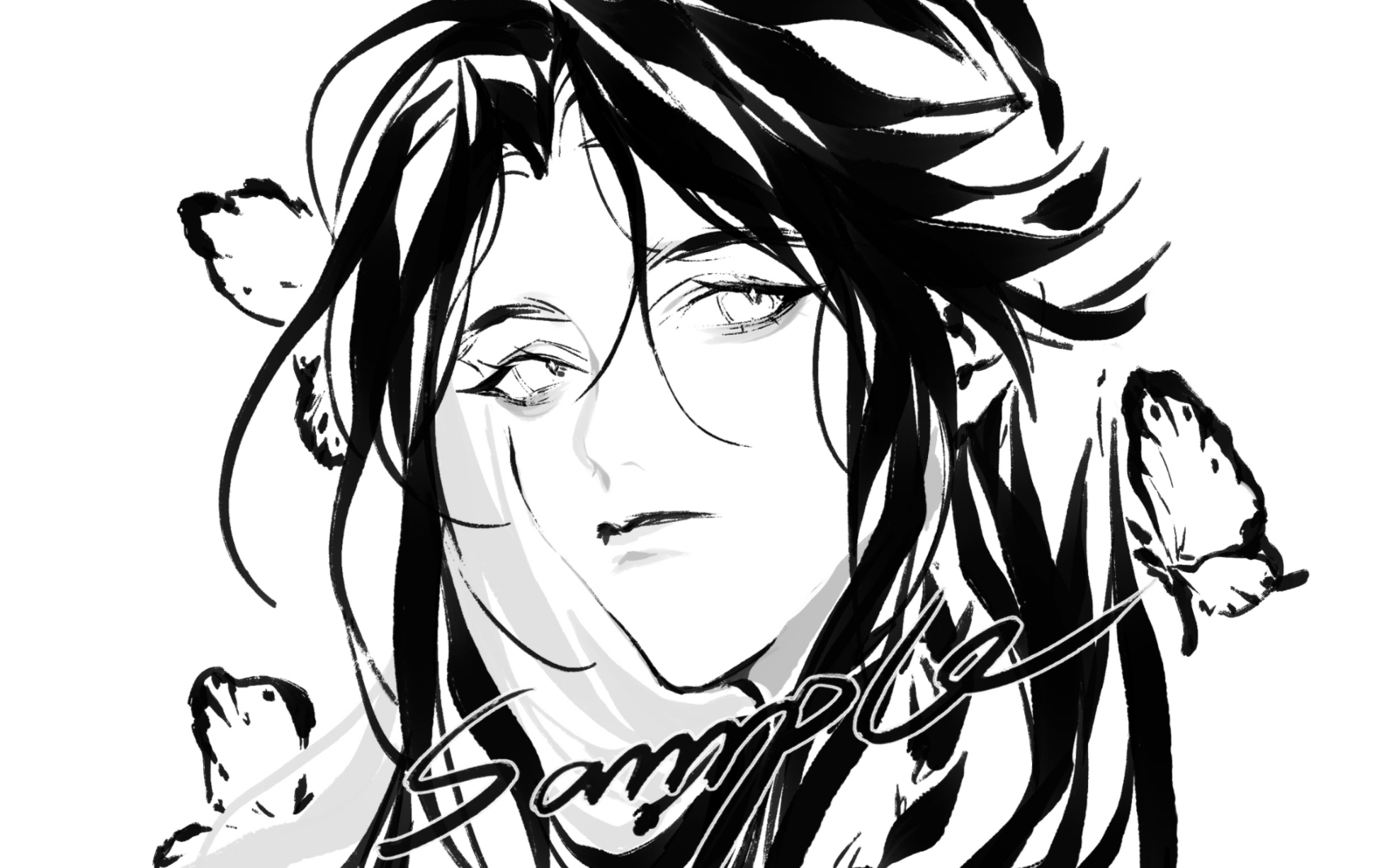 好像不太会画下垂眼